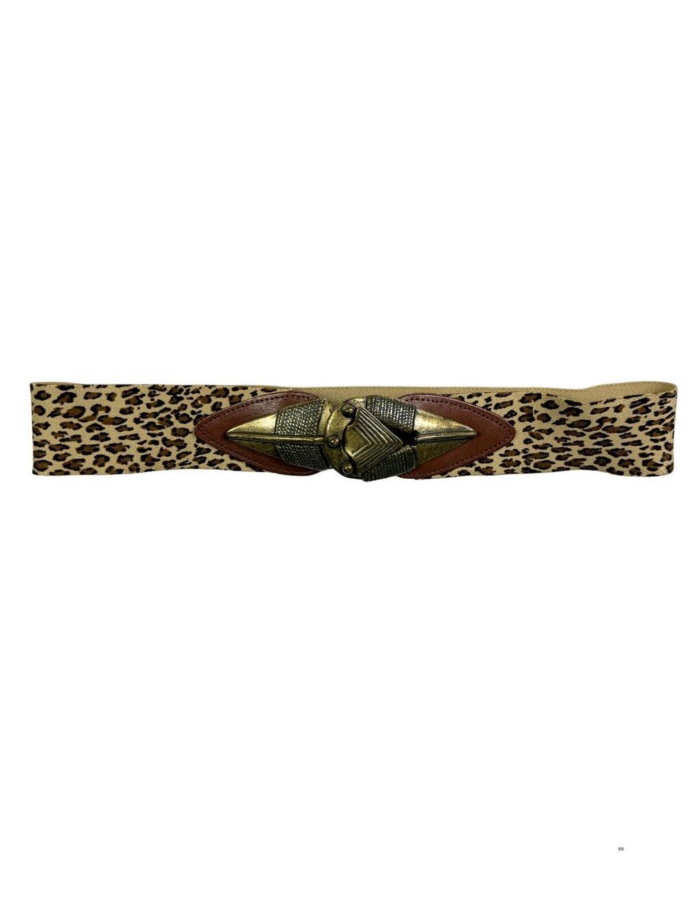 Omega Made in USA Leopard Waist Belt